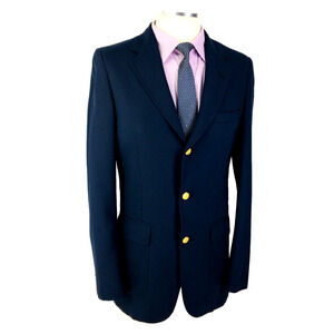 39XL Brooks Brothers Brooksgate USA Mens Vintage 3 Button Wool Blazer Sport Coat